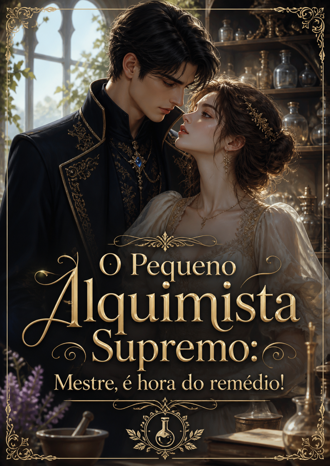 O Pequeno Alquimista Supremo: Mestre, é hora do remédio!
